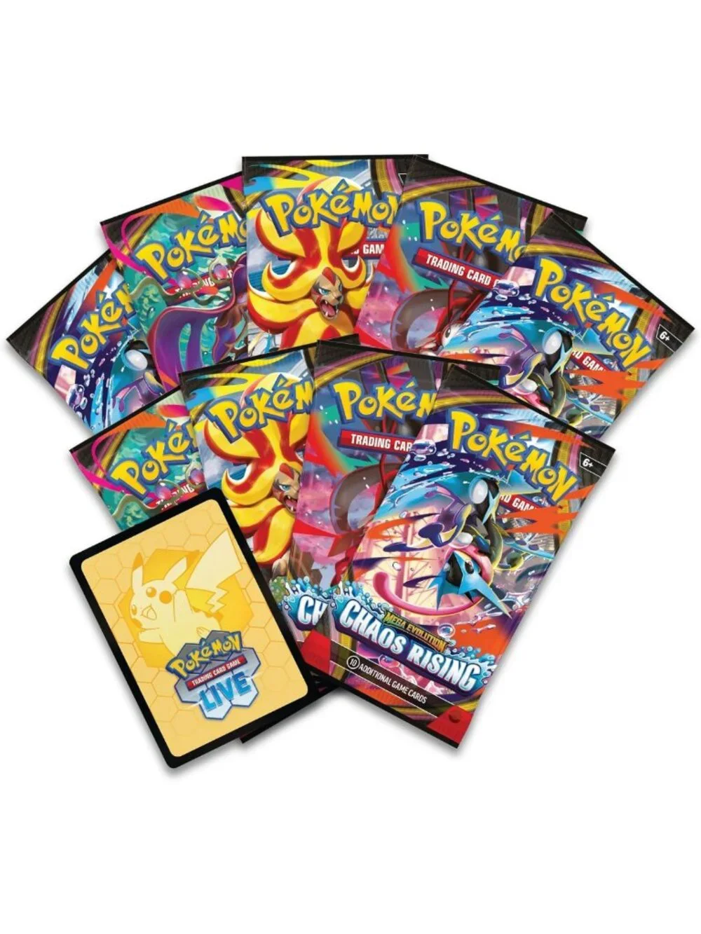 Mega Evolution Chaos Rising Elite Trainer Box - Pokémon TCG Collectible Card